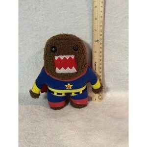 Domo Kun Domo Man Brown with Red Brown Plush Stuffed Animal Doll Toy 6.5 Inch